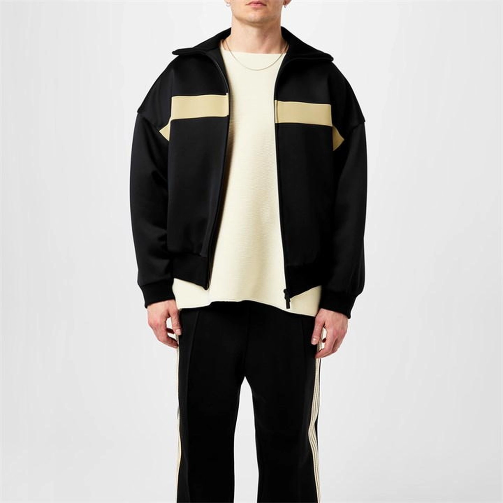 Fear of God Stripe Track Jacket - Black